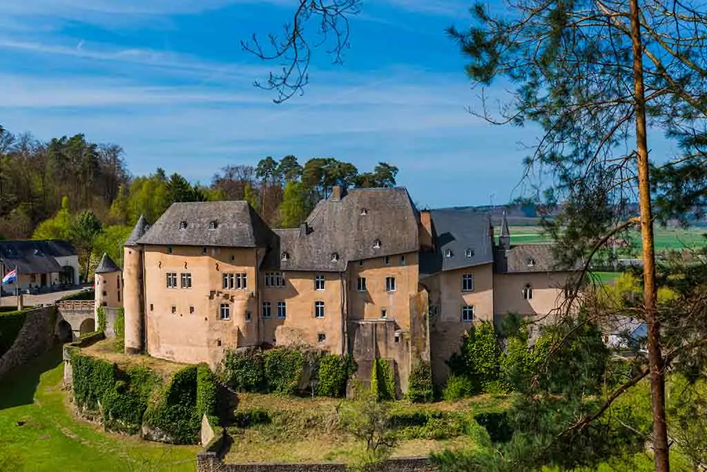 Castles in Luxembourg Bourglinster-Castle