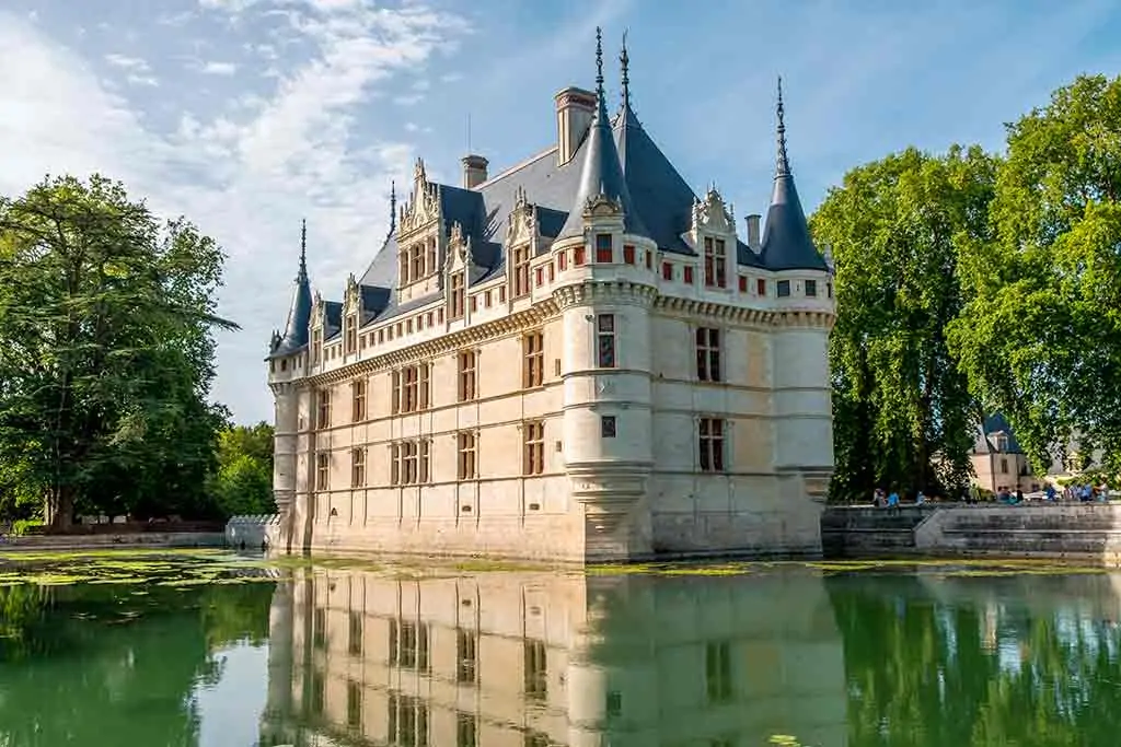 Best Castles in France Azay le Rideau