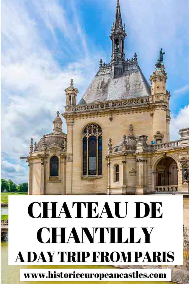 chateau de chantilly tour