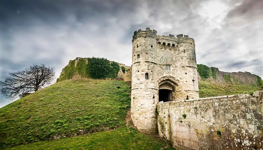 Best Castles in England Carisbrooke Castle
