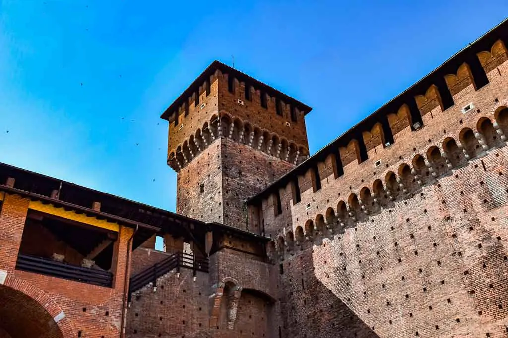 Best Italian Castles Castello Sforzesco