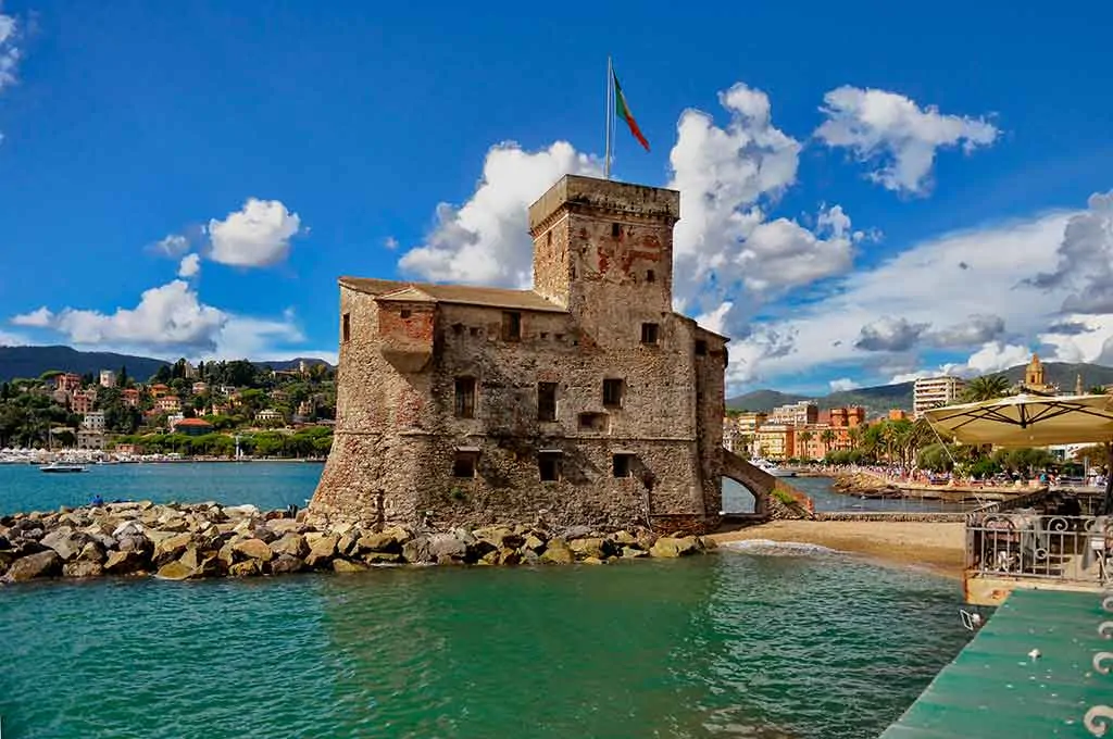 Famous Castles in Italy Castello-di-Rapallo