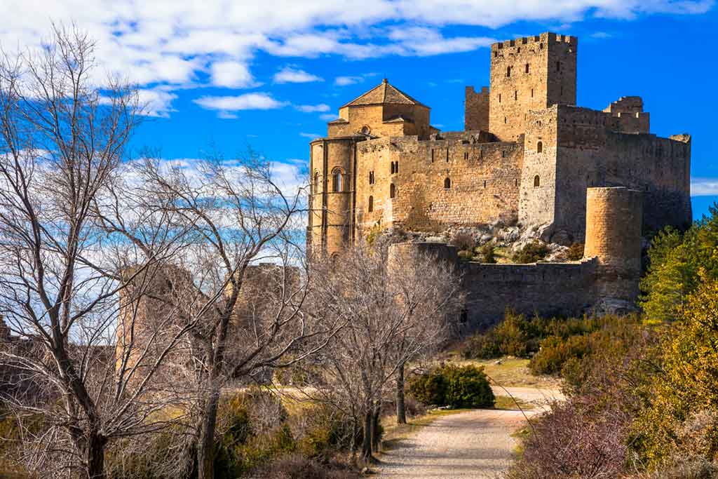 Castles in Spain Castle-of-Loarre