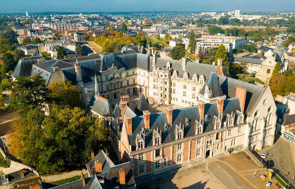 Famous Castles in Loire Valley Château-of-Bloi