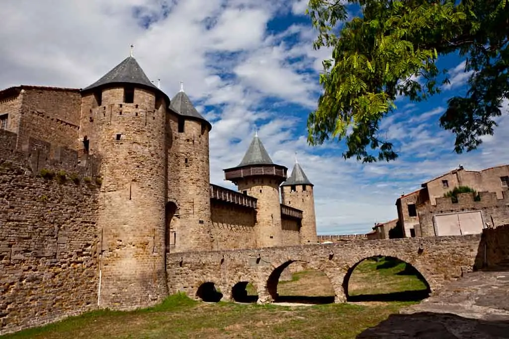 Famous Medieval Castles Chateau-Comtal