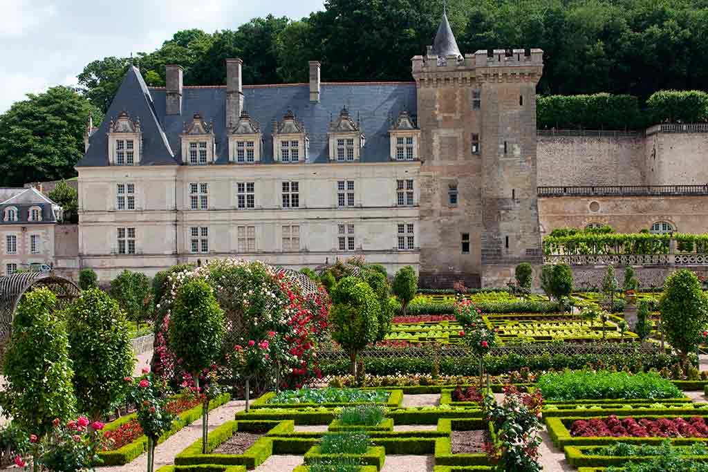Best castles in Loire Valley Château-de-Villandry