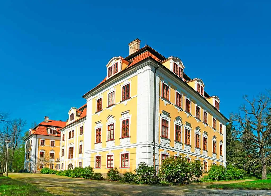 Famous Castles in Czech Chlum u Trebone Castle