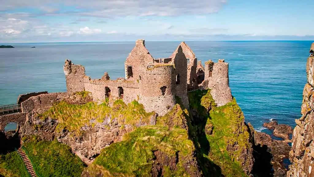 Castles in Ireland Dunluce-Castle