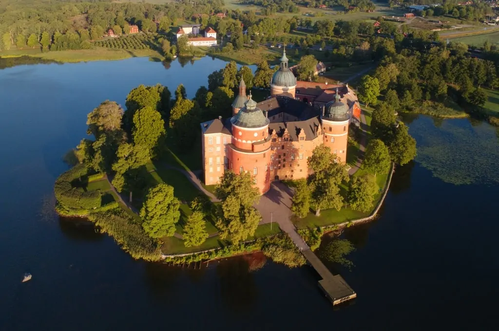 Famous European castles - Gripsholm Castle Sweden
