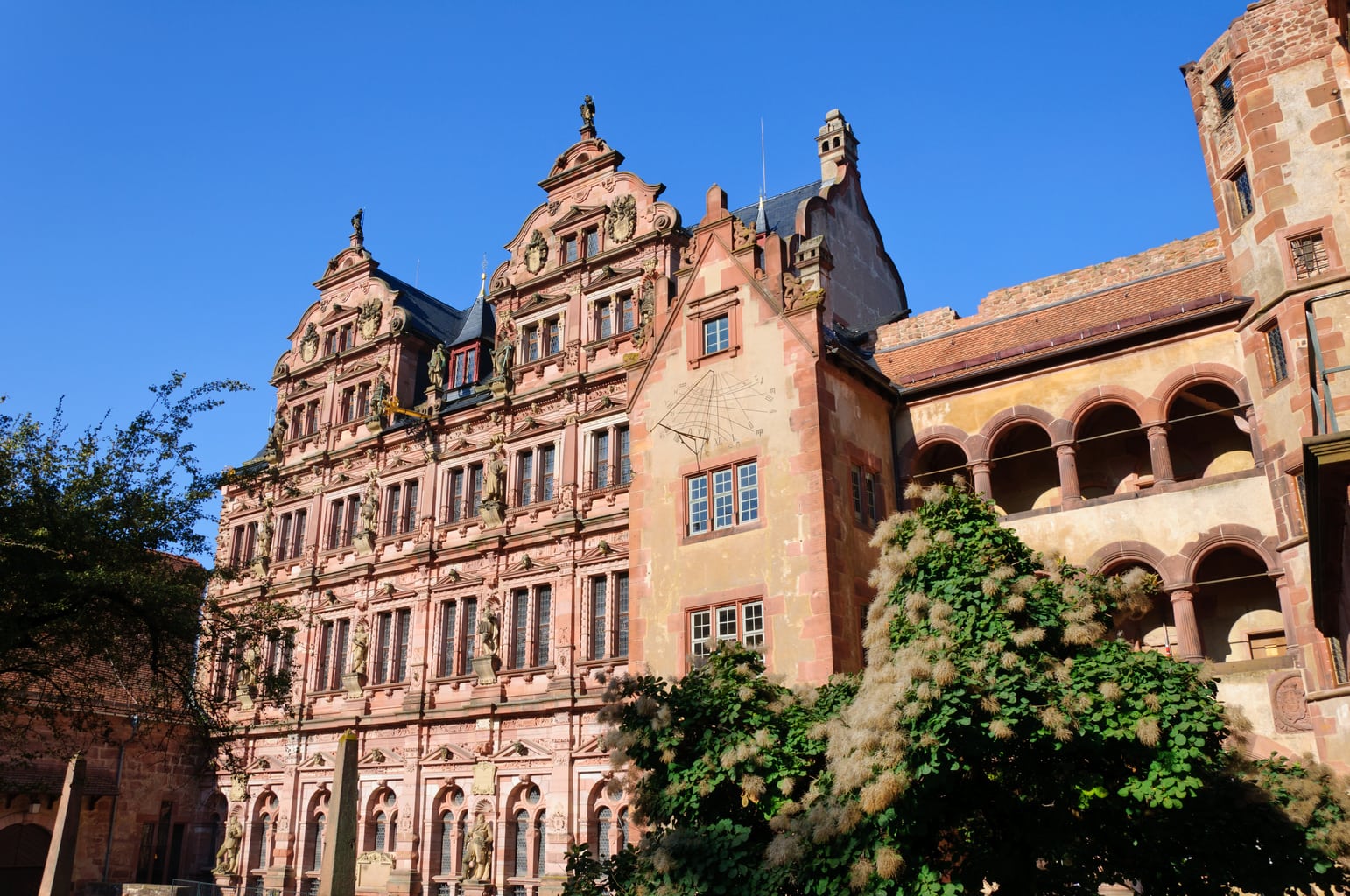 Best Castles in Germany Heidelberg-Castle