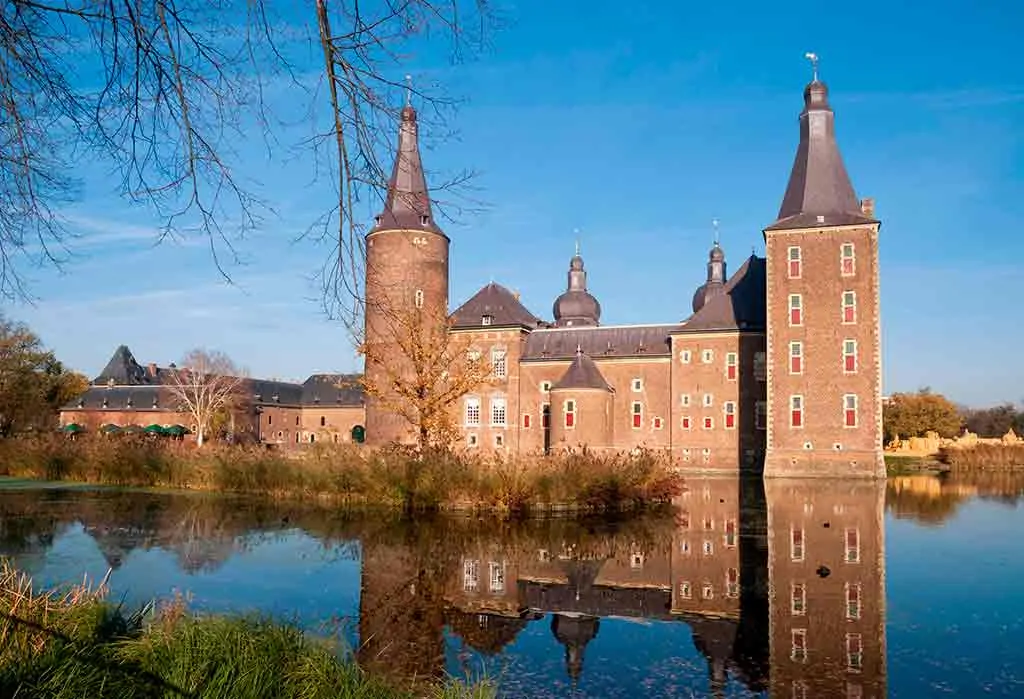 Famous Castles in Netherlands Hoensbroek-Castle