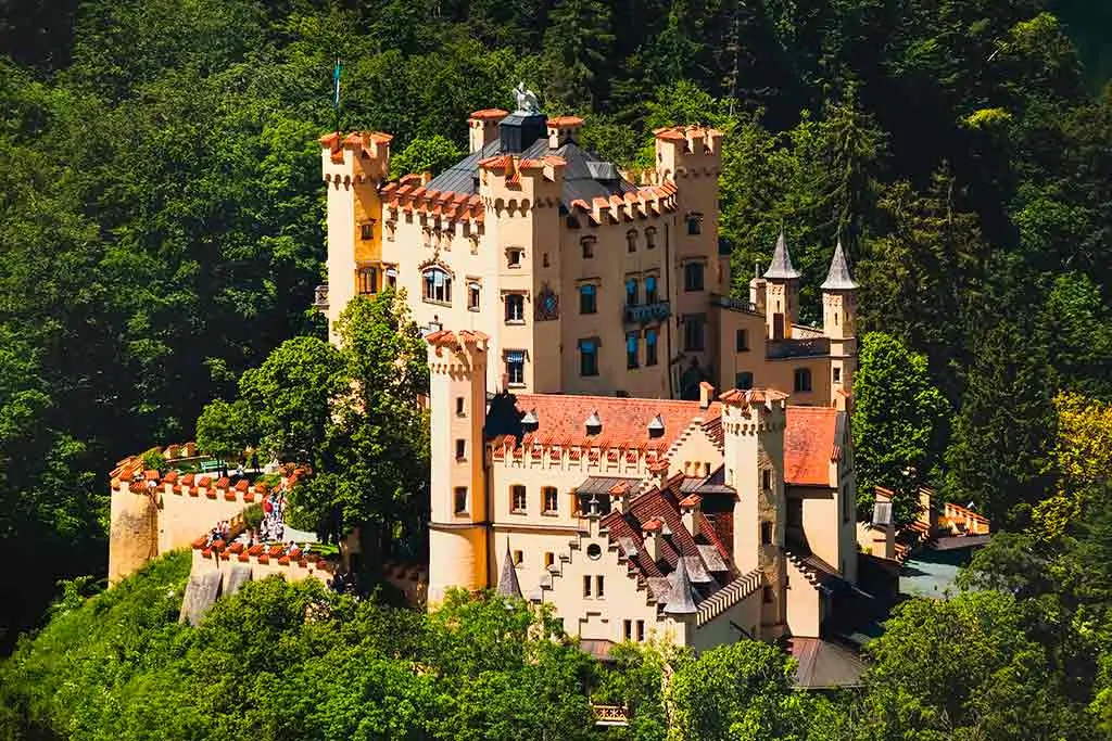 Famous Castles in Germany Hohenschwangau-Castle 