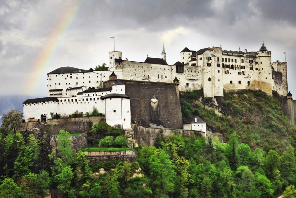 Hohenwerfen Castle Austria - famous castles around Europe