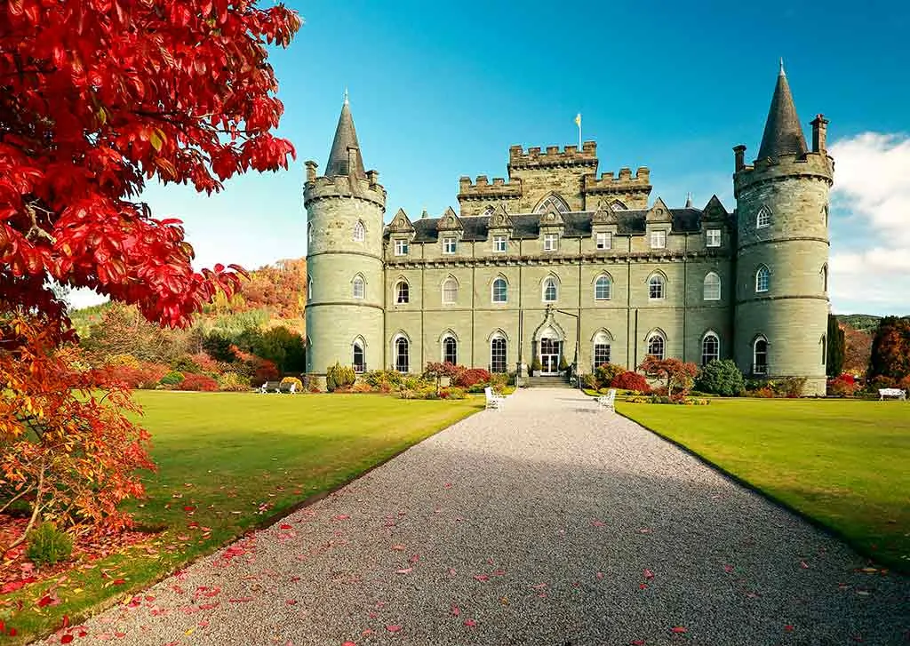 Best Scottish Castles INVERARAY-CASTLE