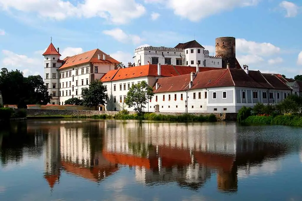 Castles in Czech Jindrichuv Hradec Castle