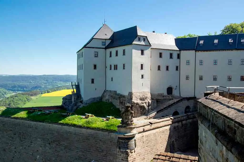 German Castles Konigstein-Fortress