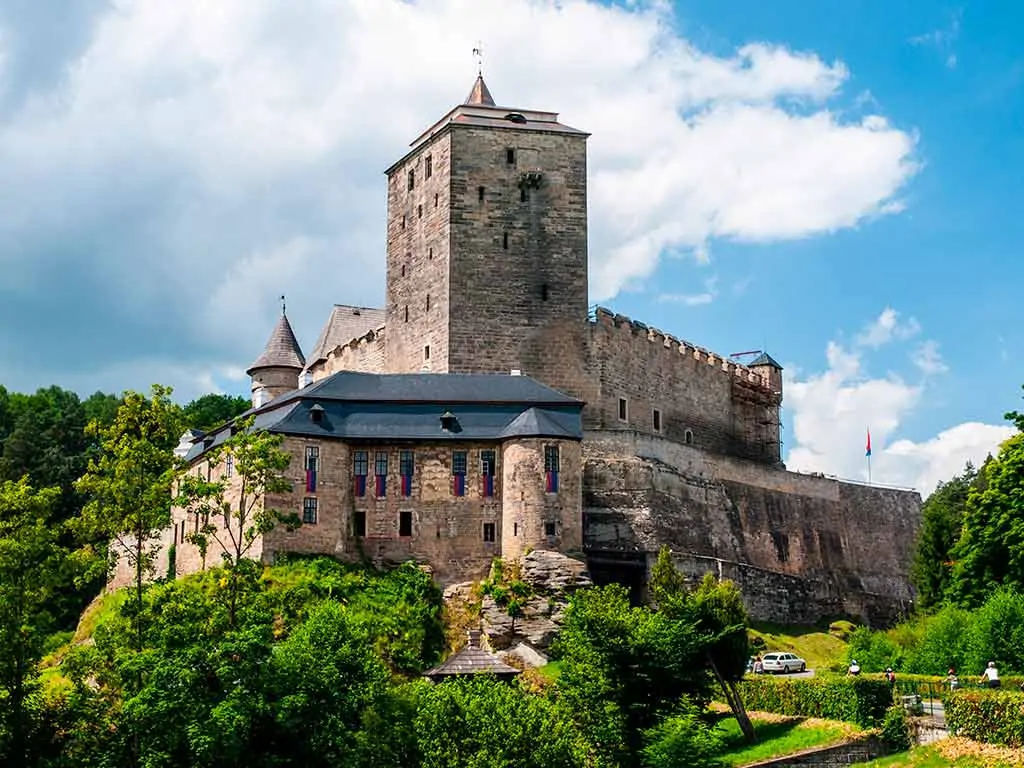 Famous Castles in Czech Kost Castle