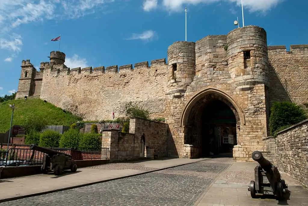 Castles in England Lincoln Castle