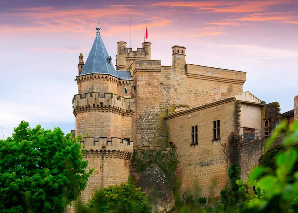 Spanish Castles Palace-of-the-Kings-of-Navarre-of-Olite