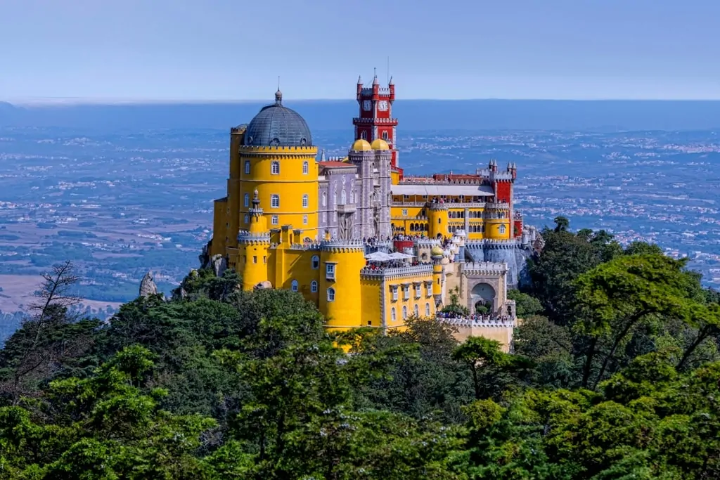 best castles in Europe - Pena Palace Portugal