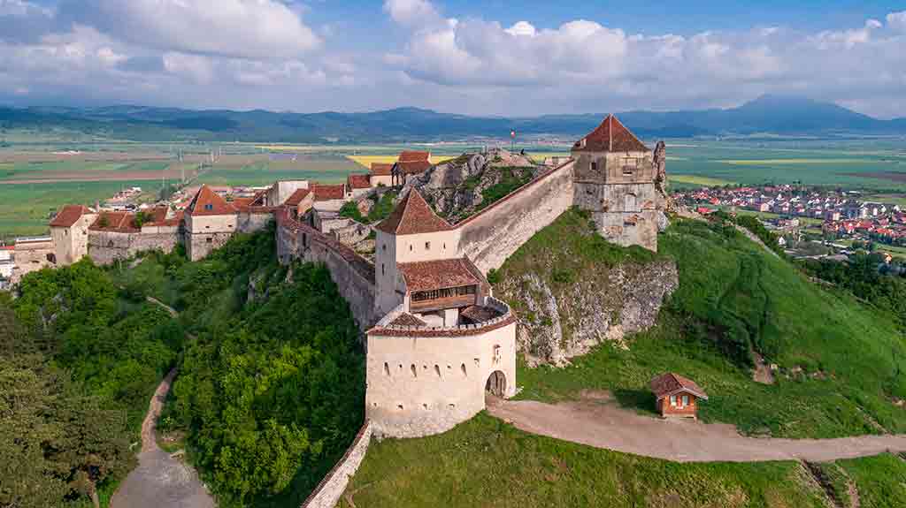 Romanian Castles Rașnov-Fortress