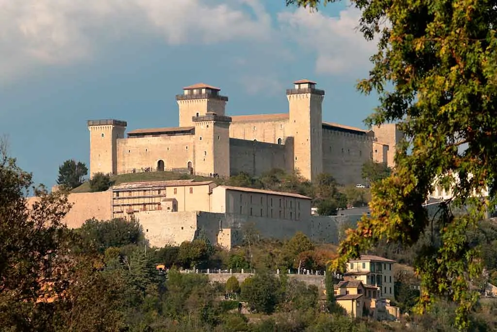 Italian Castles Rocca-Albornoziana