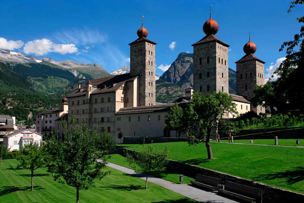 Castles in Switzerland Stockalper-Palace
