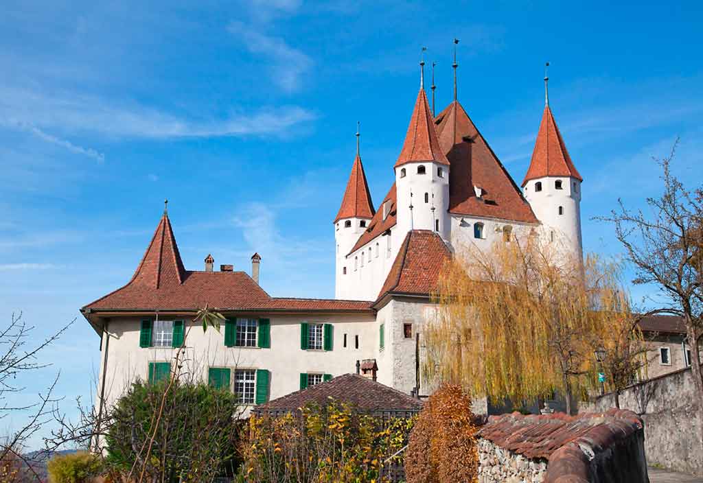 Best Swiss Castles Thun-Castle