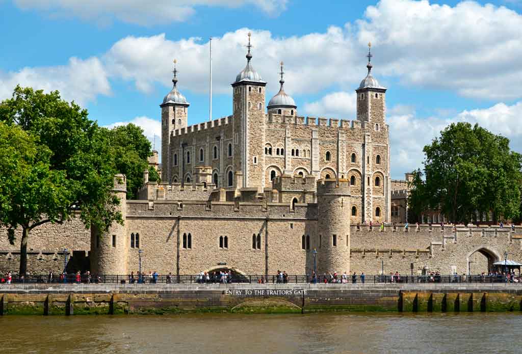 Zamki angielskie Tower of London