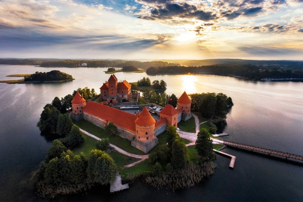 Great european castles - Trakai Castle Lithuania