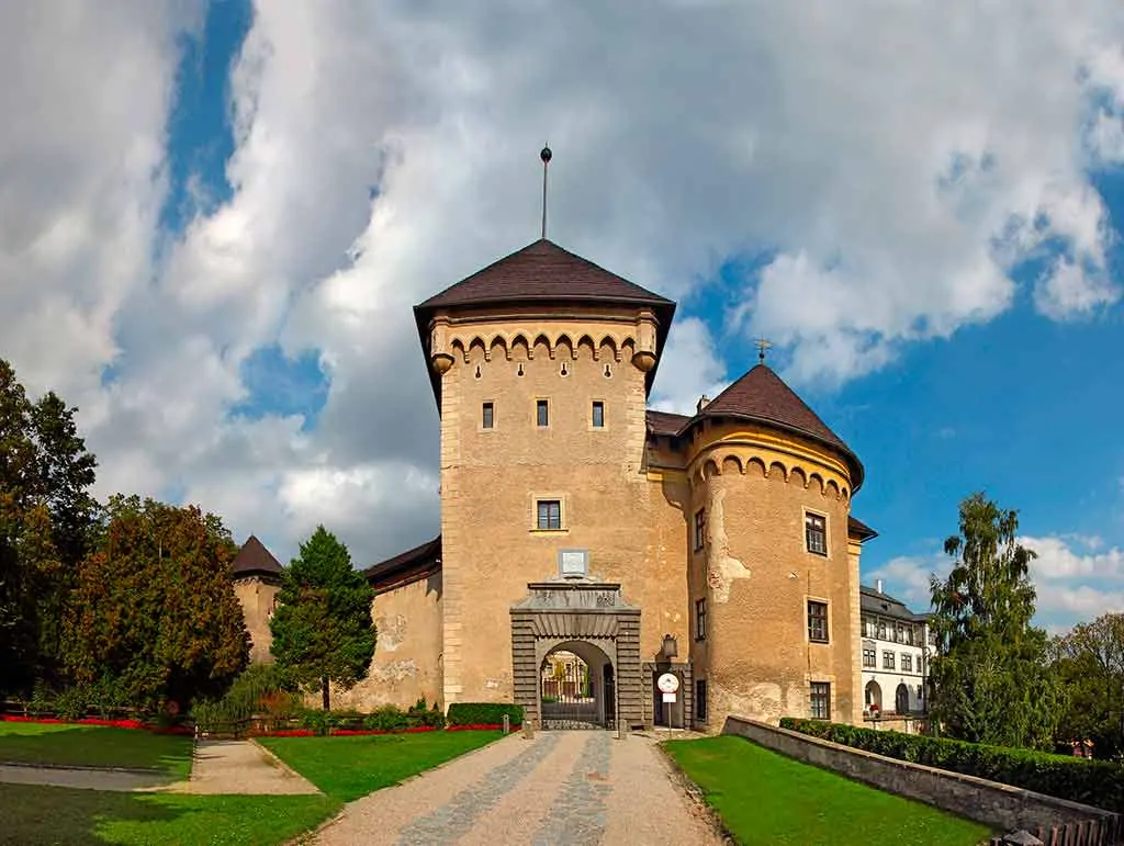 Best Castles in Czech Velke Mezirici Chateau