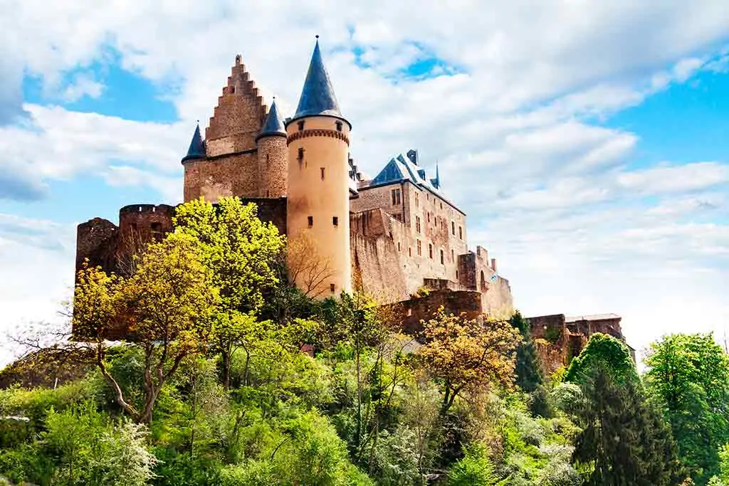 Best Luxembourger Castles Vianden-Castle