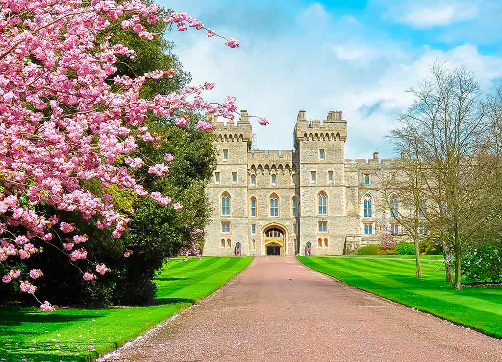 Castelli inglesi Castello di Windsor