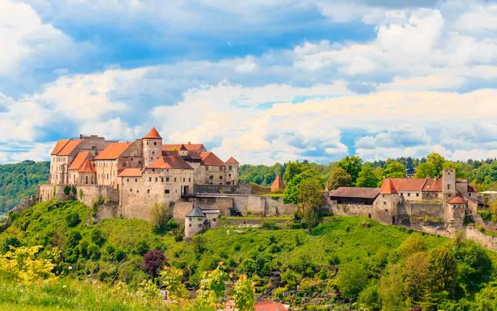Famous Castles near Munich-Burghausen-Castle