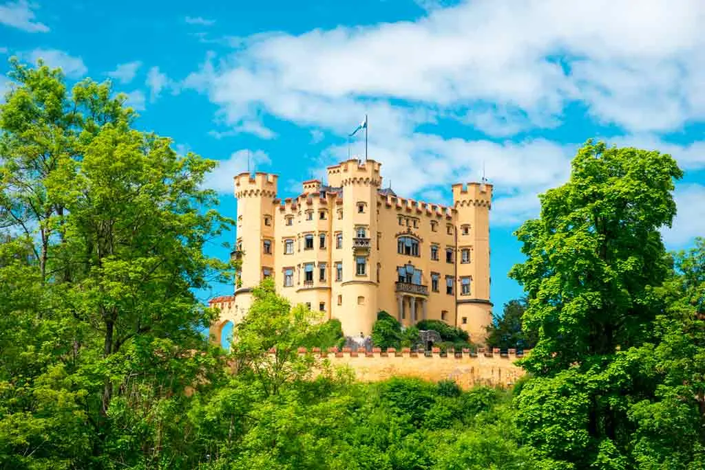 Best castles near Munich-Hohenschwangau-Castle