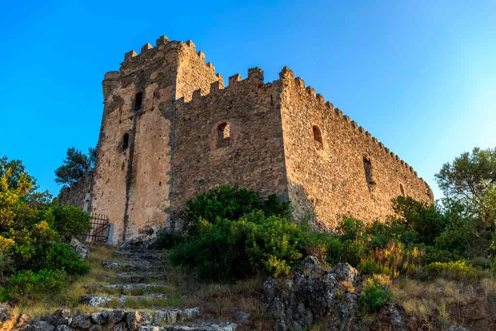 Greek Castles-Kalamata-Castle