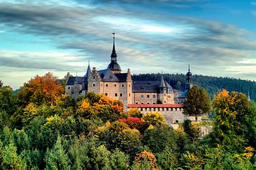 Bavarian Castles-Lauenstein-Castle
