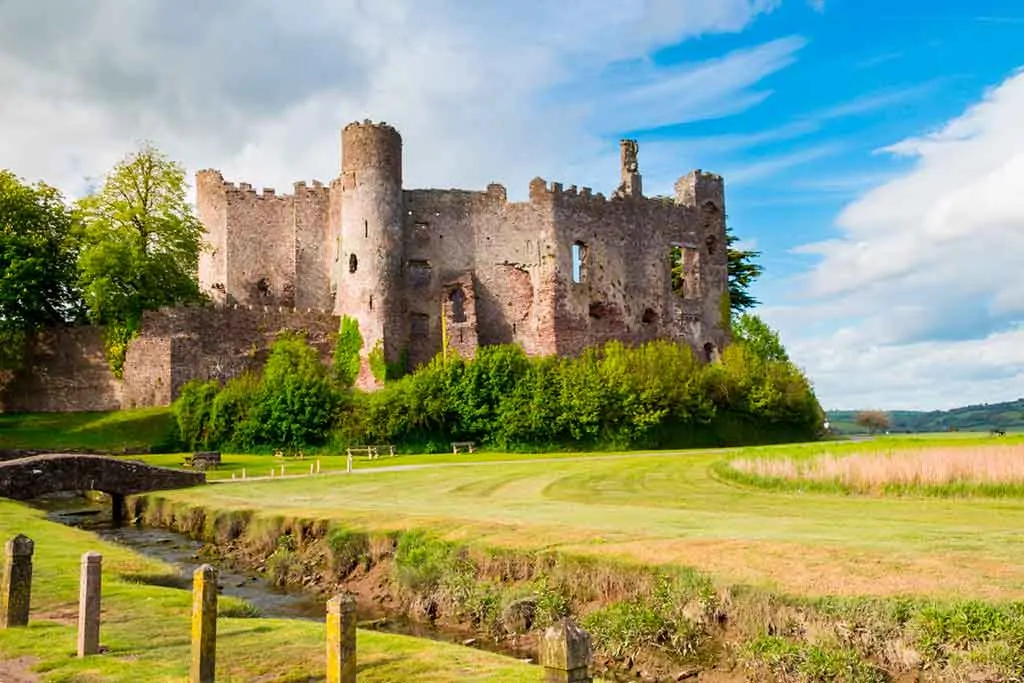 Famous Castles in South Wales-Laugharne-Castle-Castell-Talacharn