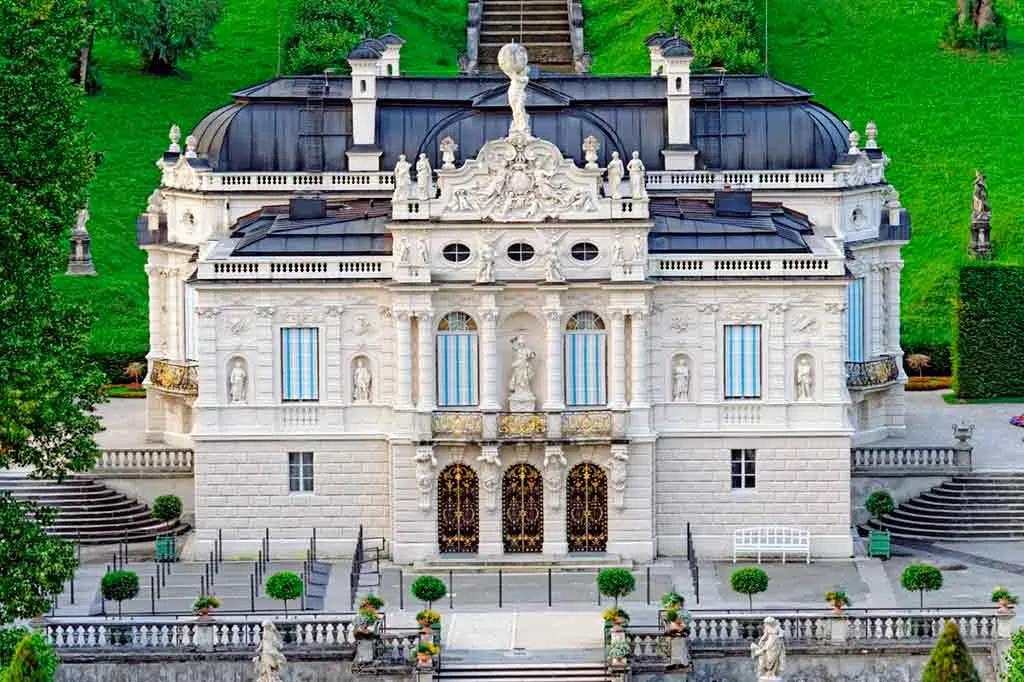 Famous Castles in Bavaria-Linderhof-Palace