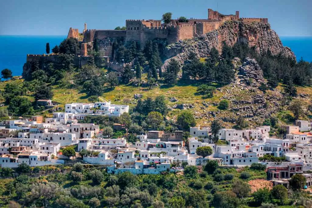 Best Greek Castles-Lindos-Castle