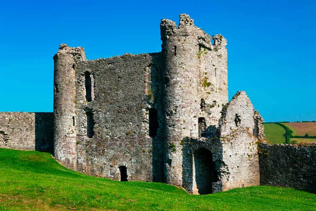 best South Wales castles-Llansteffan-Castle