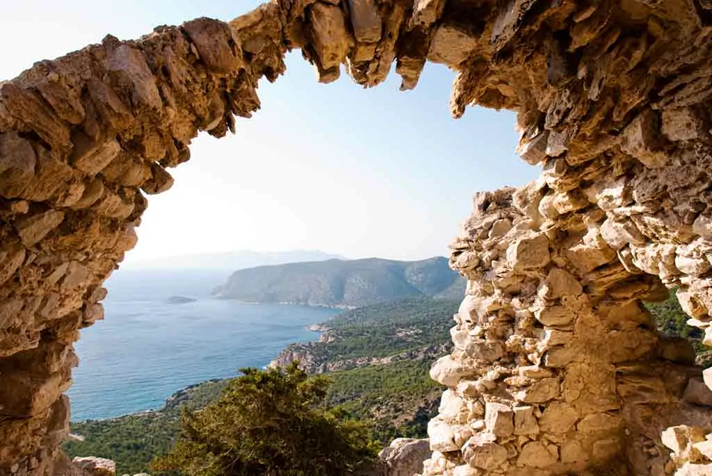 Best castles in Greece-Monolithos-Castle