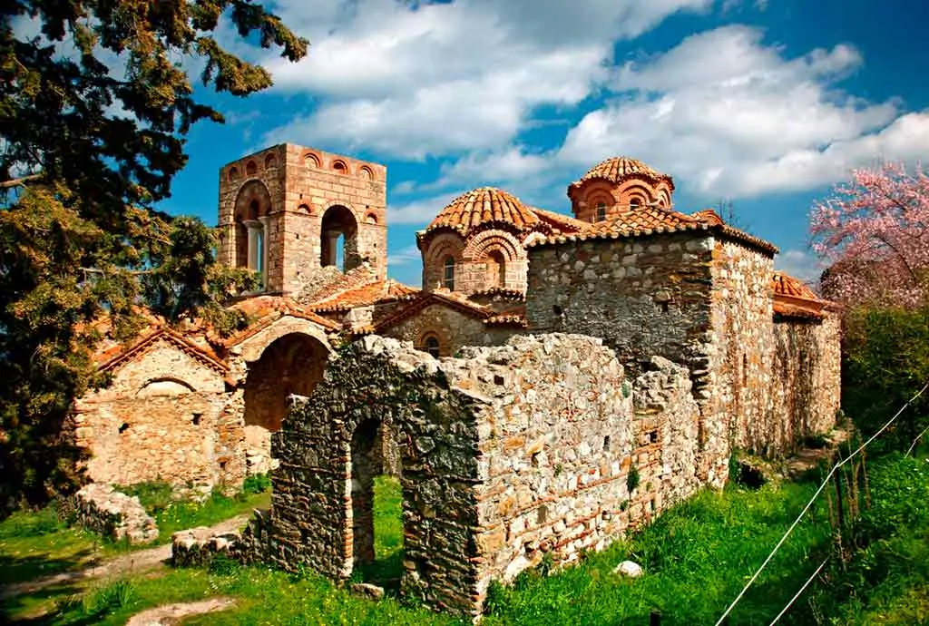 Greek Castles-Mystras-Castle