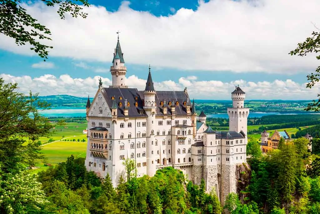 Famous Castles in Bavaria-Neuschwanstein-Castle