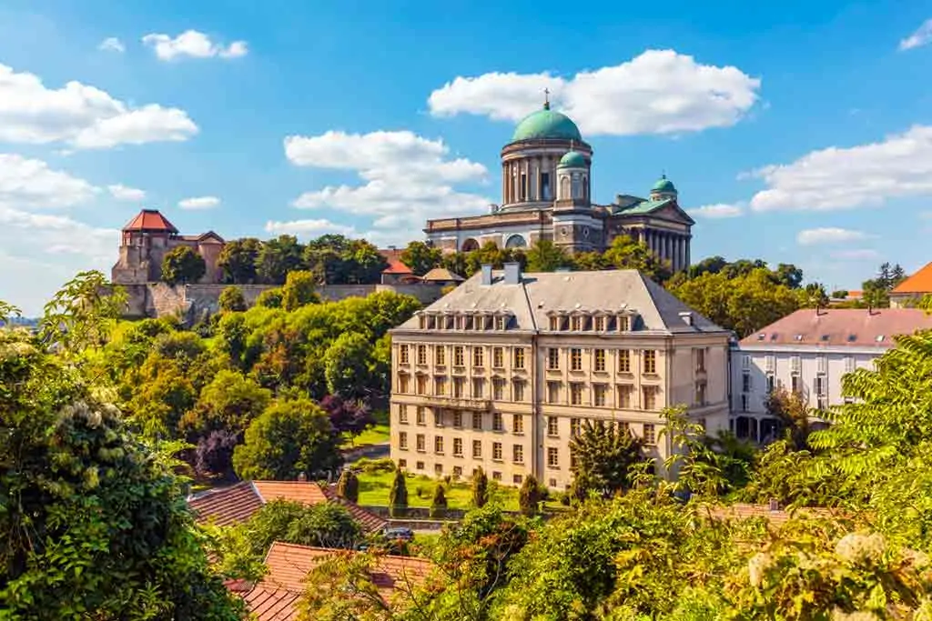 Castles in Hungary-Esztergom-Castle-And-Basilica