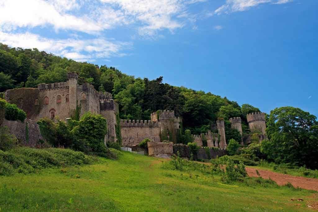 Famous Castles in Northern Wales-Gwrych-Castle-and-Gardens