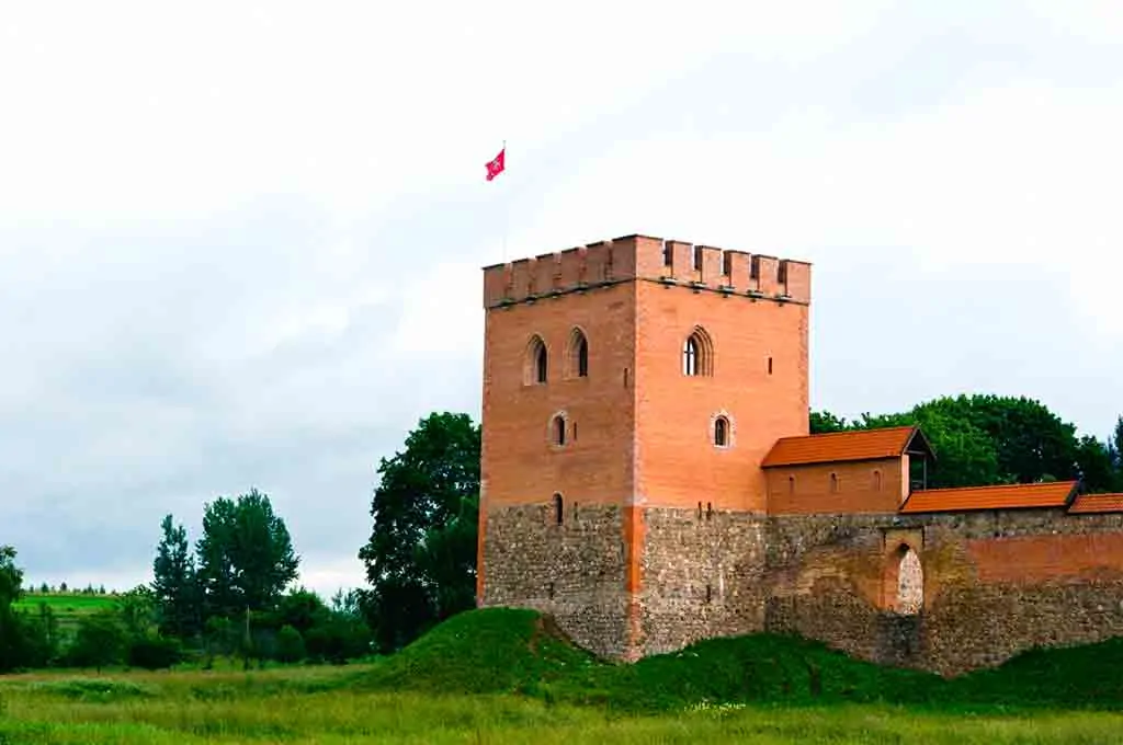 Castles in Lithuania-Medininkai-Castle