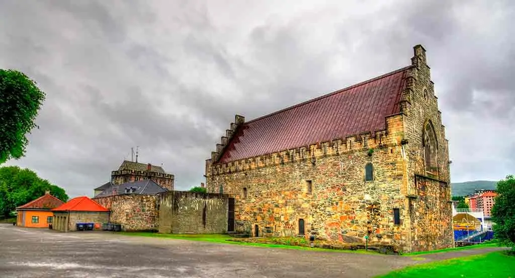 Famous Castles in Norway-Bergenhus-Fortress