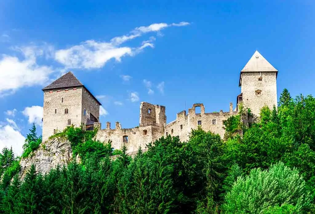 Famous Castles in Austria-Burgruine-Gallenstein