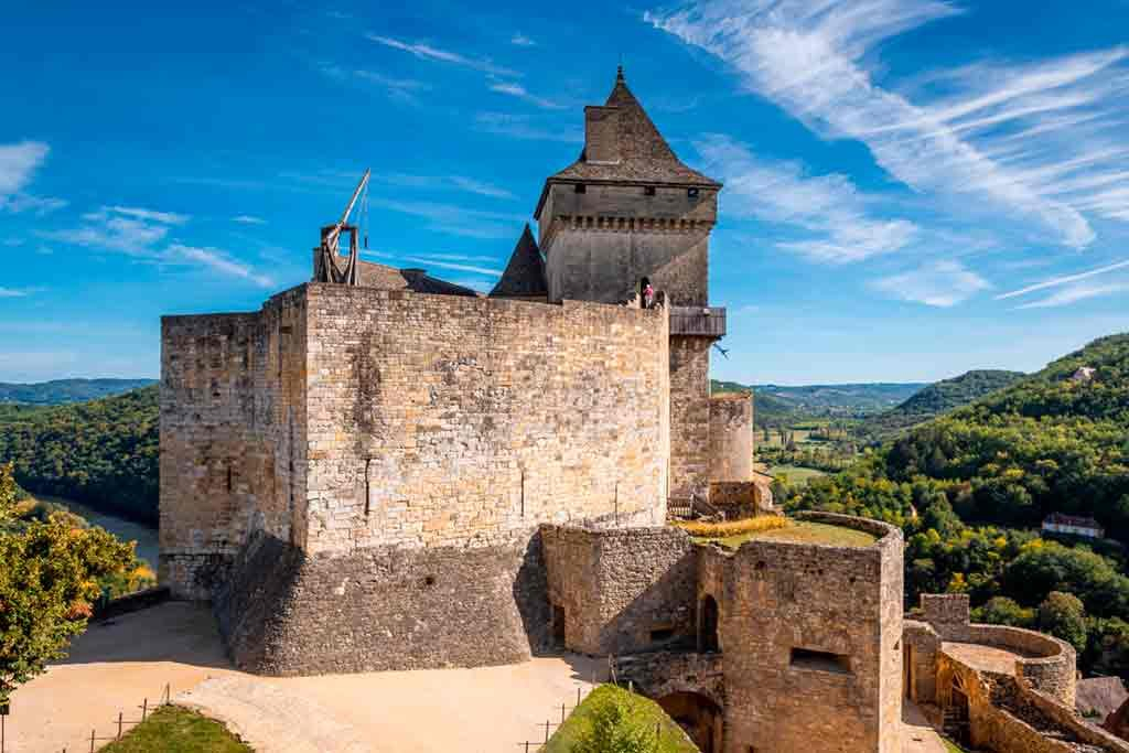 Castles in Southern France-Castelnaud-la-Chapelle-Castle